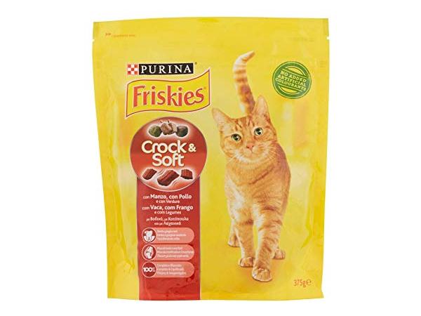 friskies crunchies&soft beef/chicken gr.375